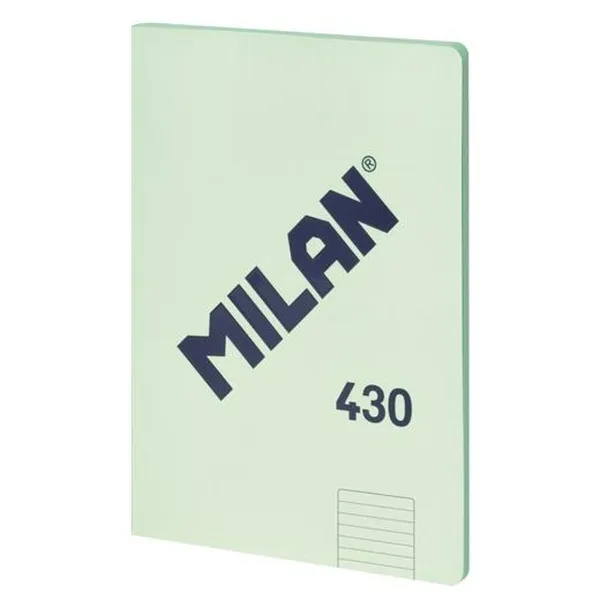 Užrašų knygelė Milan 430 Žalia A4 48 Paklodės 21 x 29,7 cm (3 vnt.)