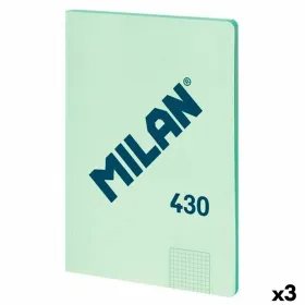 Muistikirja Milan SERIE 1918 Vihreä A4 48 Levyt (3 osaa)