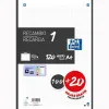 Režģa loksnes Oxford Classic Melns A4 120 Loksnes Aizstāšana (13 gb.)