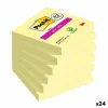 Lipnūs lapeliai Post-it Super Sticky Geltona 76 x 76 mm 6 Dalys (24 vnt.)
