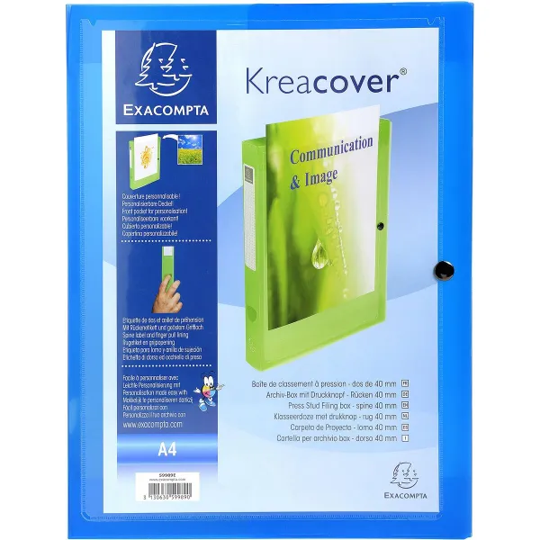 Kansio Exacompta Sininen A4 (5 osaa)