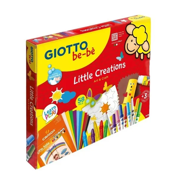 Piirustussetti Giotto BE-BÉ Little Creations Monivärinen (6 osaa)