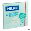 Стикеры для записей Milan Пастельно-голубой 76 x 76 mm (10 штук)