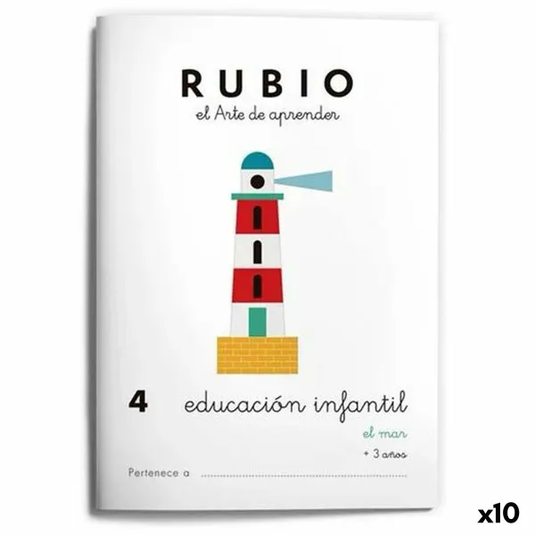 Early Childhood Education Notebook Rubio Nº4 A5 Ispanų (10 vnt.)