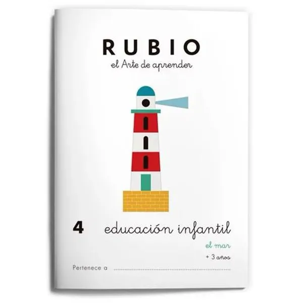 Early Childhood Education Notebook Rubio Nº4 A5 Ispanų (10 vnt.)