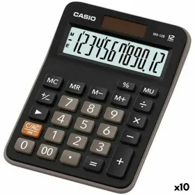 Calculator Casio MX-12B Black 14,7 x 10,6 x 2,9 cm (10 Units)