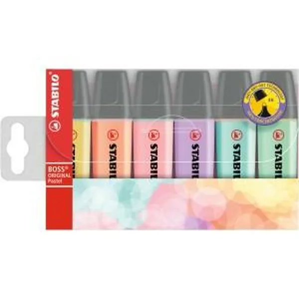 Fluorescējošo Marķieru Komplekts Stabilo Boss Daudzkrāsains (5 gb.)