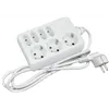 Socket Extension Cord M1 7 Sockets 3x16A 4x2.5A 1.5m 3G1.5