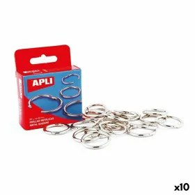 Žiedai Apli Sidabras Ø 38 mm Įrišimas (10 vnt.)