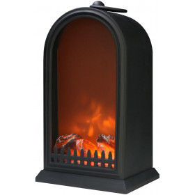 LED Fireplace Lamp 25cm with USB cable - 2xC excl.