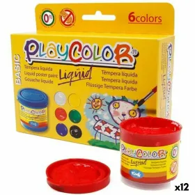 Tempera Playcolor Monivärinen 40 ml (12 osaa)