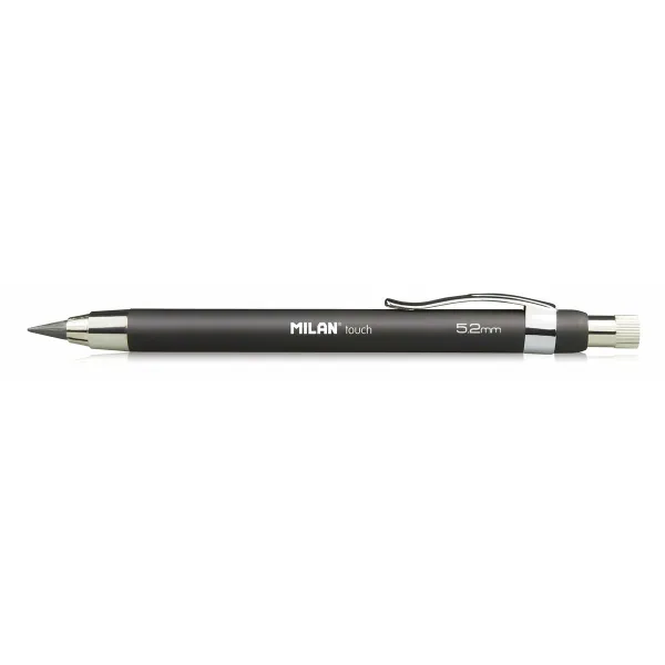 Lyijykynän pidin Milan Touch Musta 5,2 mm (6 osaa)