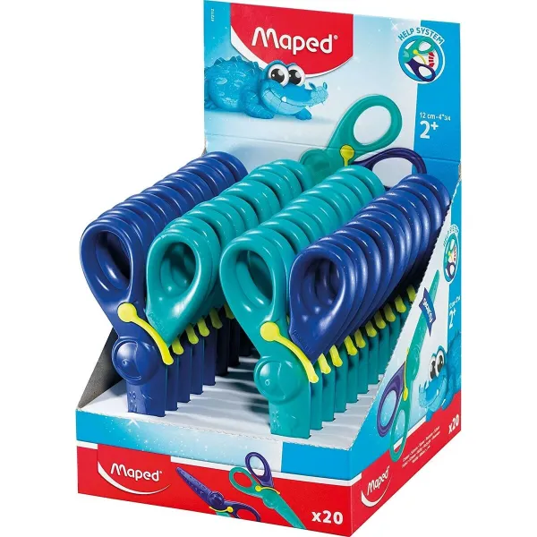 Ножницы Maped KidiCut Синий 12 cm (20 штук)