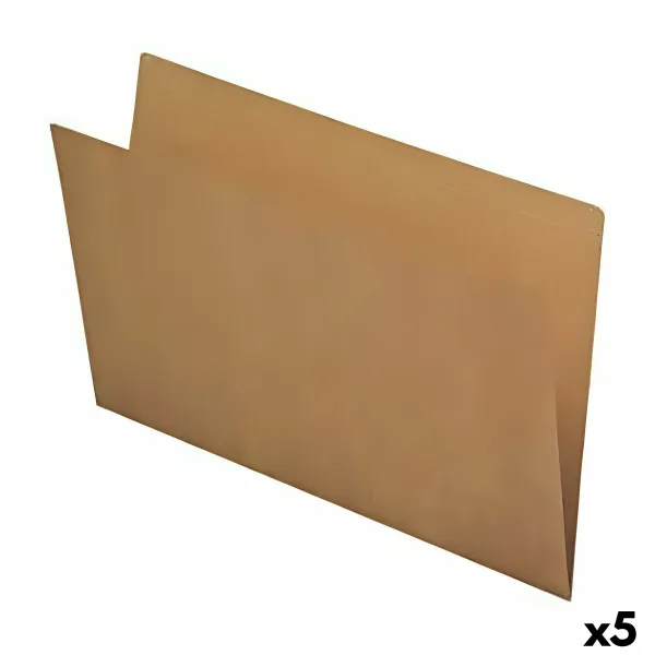 Set of Subfolders FADE Kraft Eco Brown Sheet 50 Pieces (5 Units)
