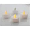 Tea Candle WW Flickering White 3.7x3.7cm AG3 incl.