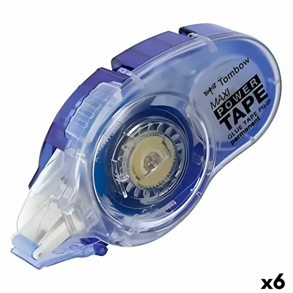 Lipni juosta Tombow Maxi Power Skaidrus Polietilenas 8,4 mm 16 m (6 vnt.)
