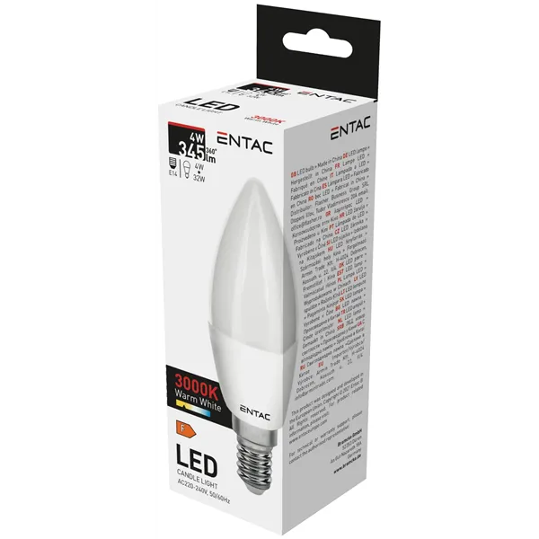 LED Candle E14 4W WW