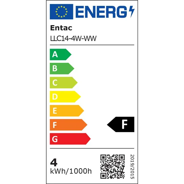 LED Candle E14 4W WW