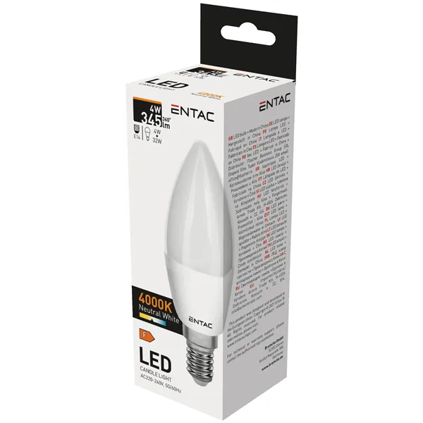 LED Candle E14 4W NW