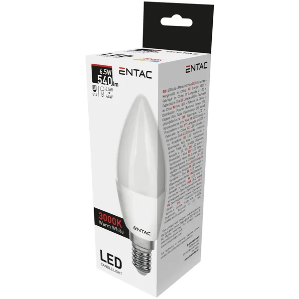 LED Candle E14 6,5W WW