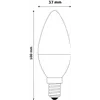 LED Candle E14 6,5W NW Duo Pack