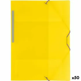 Aplankas Grafoplas COLORGRAF Geltona Lapas (50 vnt.)