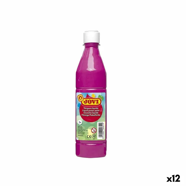 Tempera Jovi Rožinė 500 ml (12 vnt.)