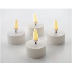 Tea Candle WW Flickering White 3.6x4.3cm CR2032 incl.