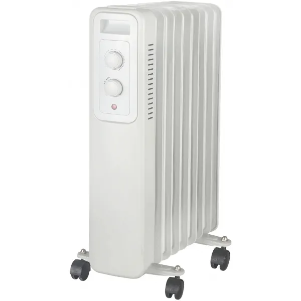 Oil Heater 9 Fins 2000W White