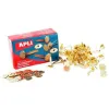 Metal binders Apli Golden 100 Pieces (10 Units)