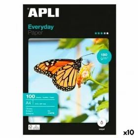 Глянцевая фотобумага Apli EVERYDAY A4 100 Листья (10 штук)