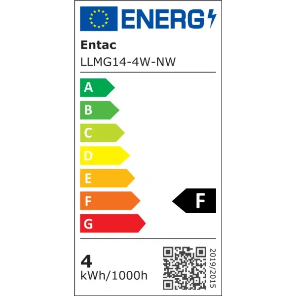 LED Mini Globe E14 4W NW