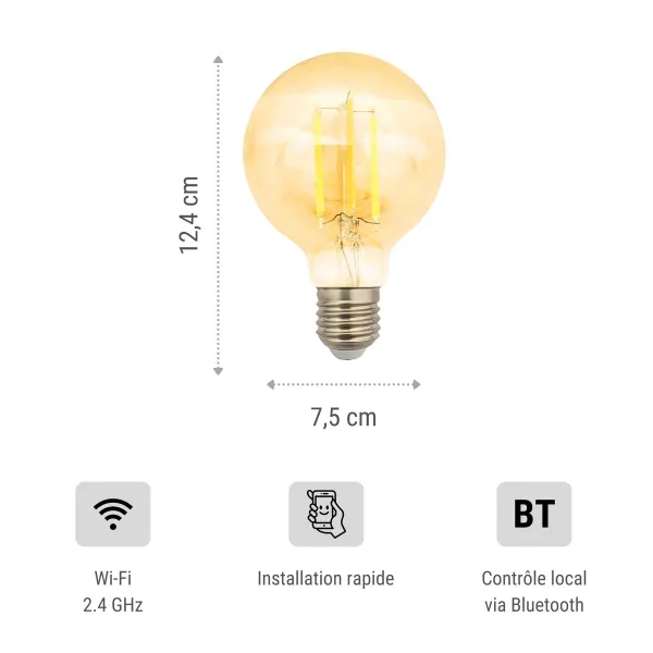 Smart Elektripirn Konyks e27 E27 (6500 K)