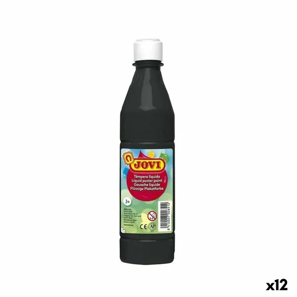 tempera Jovi Melns 500 ml (12 gb.)