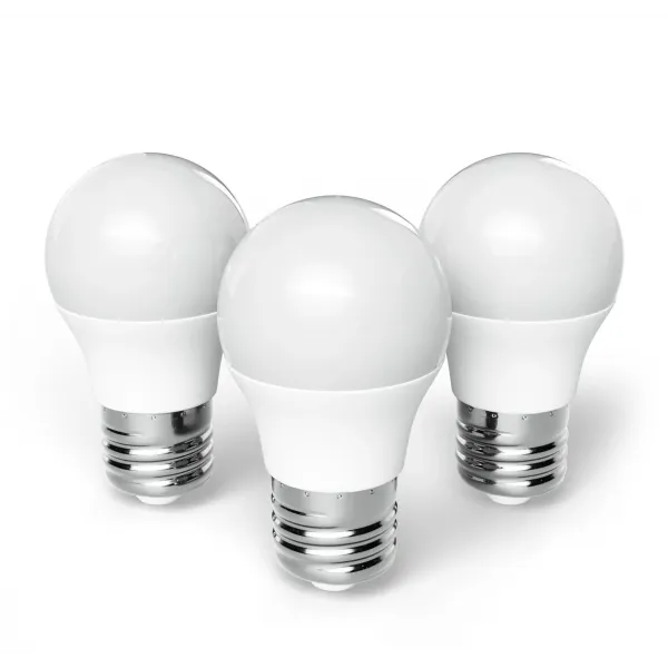 LED Mini Globe E27 6,5W NW 3-Pack