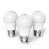 LED Mini Globe E27 6,5W NW 3-Pack