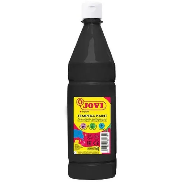 tempera Jovi Melns 1 L (6 gb.)