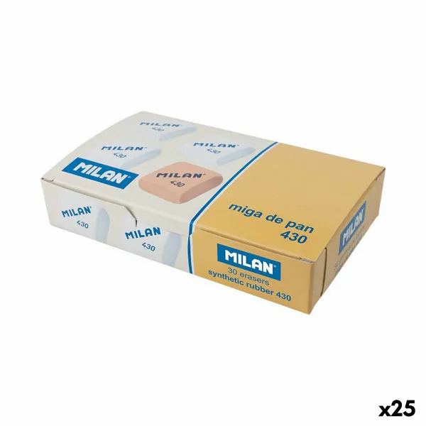 Набор ластиков Milan GOMA 430 MIGA DE PAN 30 Предметы (25 штук)