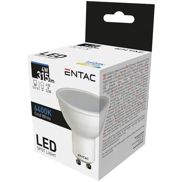 LED Spot Wide Angle GU10 4W CW