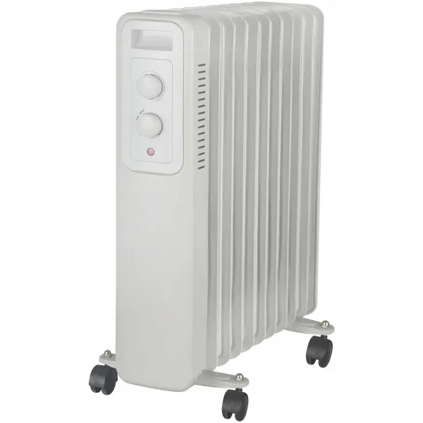 Oil Heater 11 Fins 2500W White