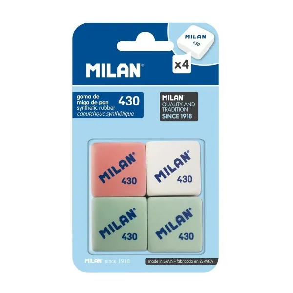 Pyyhekumisetti Milan 4 Kappaletta (25 osaa)