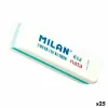 Trintukų rinkinys Milan 612 NATA Balta 7,8 x 2,3 x 1,2 cm 12 Dalys (25 vnt.)