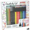 Набор маркеров Alpino CREATIVITY COLOR EXPERIENCE Разноцветный 20 Предметы (8 штук)
