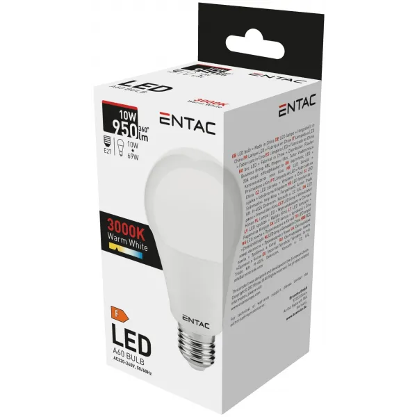 LED Globe E27 10W WW