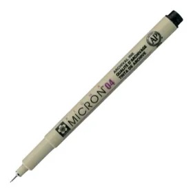 Фетр Talens Sakura PIGMA MICRON 04 Чёрный (12 штук)
