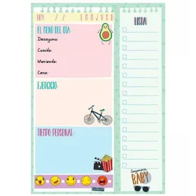 Daily planner Finocam TALKUAL 14,8 x 21 cm Белый
