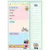 Daily planner Finocam TALKUAL 14,8 x 21 cm White