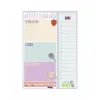 Daily planner Finocam TALKUAL 14,8 x 21 cm Balts