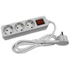 Socket Extension Cord S1 3 Sockets With Switch 1.5m Flat head