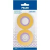 Lipnių juostų rinkinys Milan Geltona 12 mm x 33 m 2 Dalys (12 vnt.)